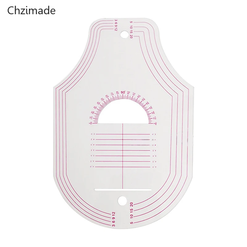 

Lychee Life Clothing Rulers Sewing Ruler Sleeve Desing About 20cm Height 13cm Width Diy Quilting Ruler Accessories