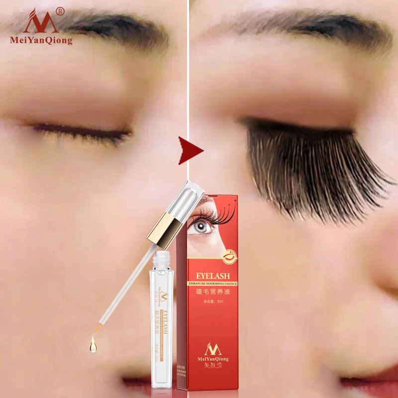Горячая продажа травяной уход за ресницами жидкая сыворотка средство для