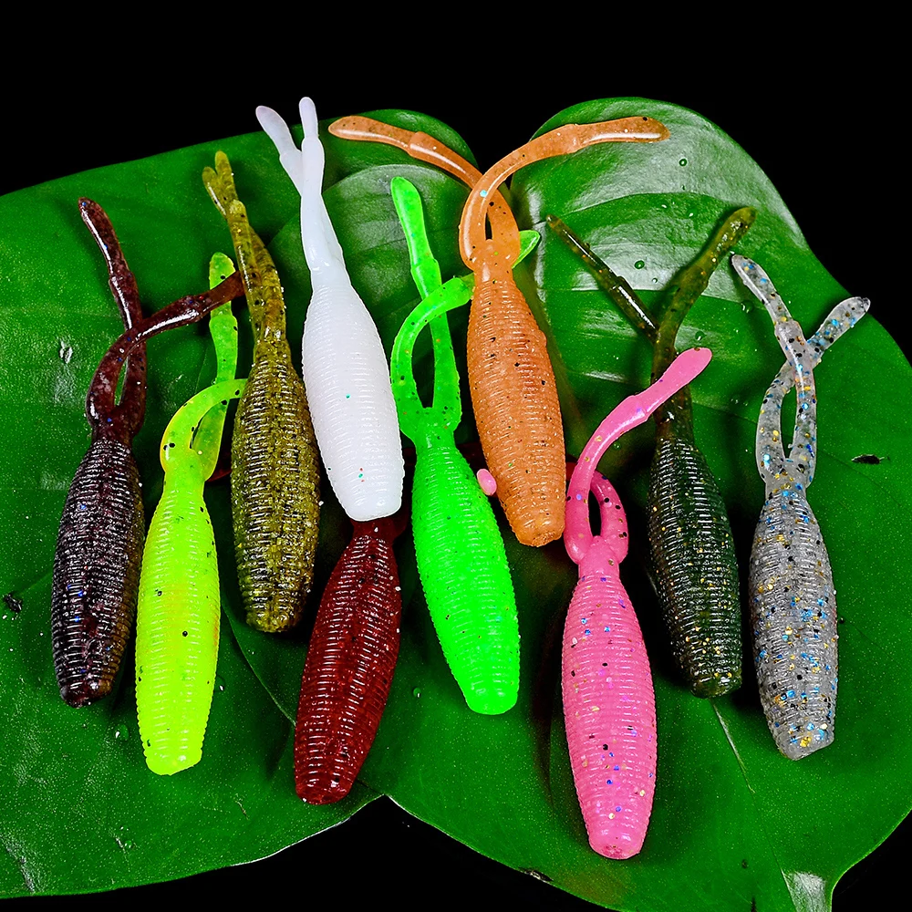 Comdaba 10 шт./лот искусственная рыболовная приманка Мягкая 6 г/9 см приманки для шэда