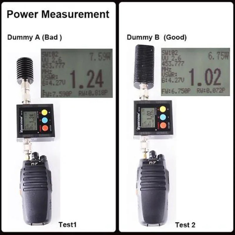 Surecom SW-102 Digital VHF/UHF 125-525Mhz Power &amp SWR Watt Meter и счетчик частоты SW102 для мобильного