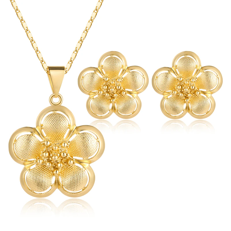 Набор украшений для женщин CWEEL набор из африканских бусин Свадебное колье серьги