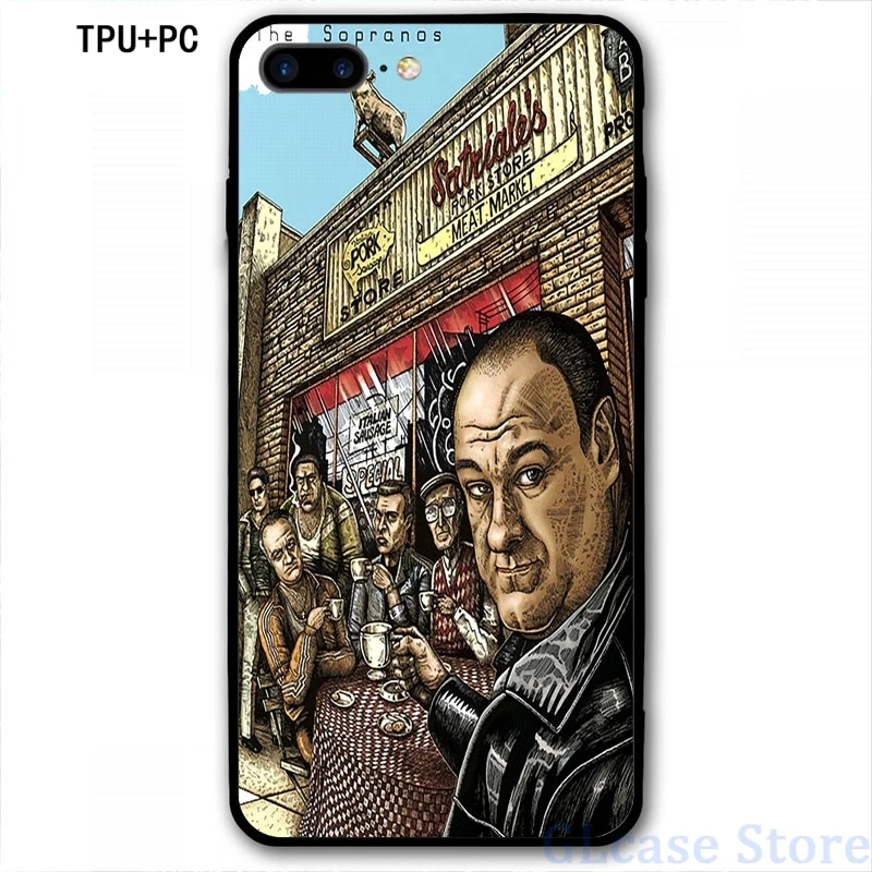 Чехол сопранос (5) для телефона iPhone 12 Pro 11 X XR XS Max 8 7 6 6s Plus 5s мягкая стеклянная задняя