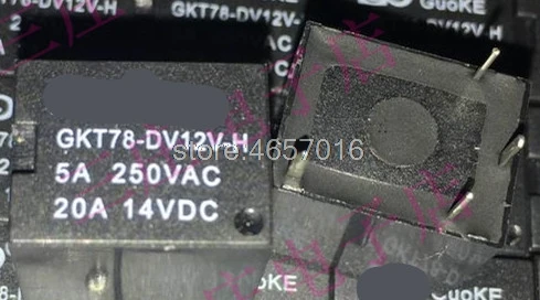

10 шт./лот реле GKT78-DV12V-H T78-1A-12V