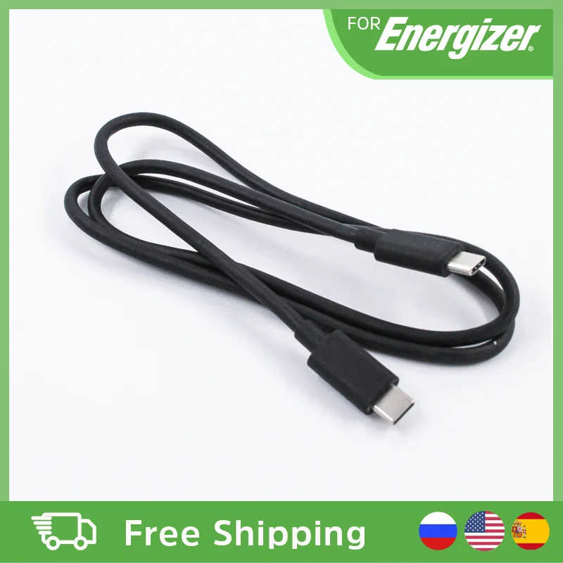 PD 100W USB C to USB Type C Fast Charge Cable for Energizer Portable Power Station Jackery Ecoflow Bluetti Solar Generator