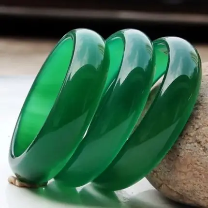 Zheru гарнитур ювелирных украшений из природного агат халцедон светло-зеленая