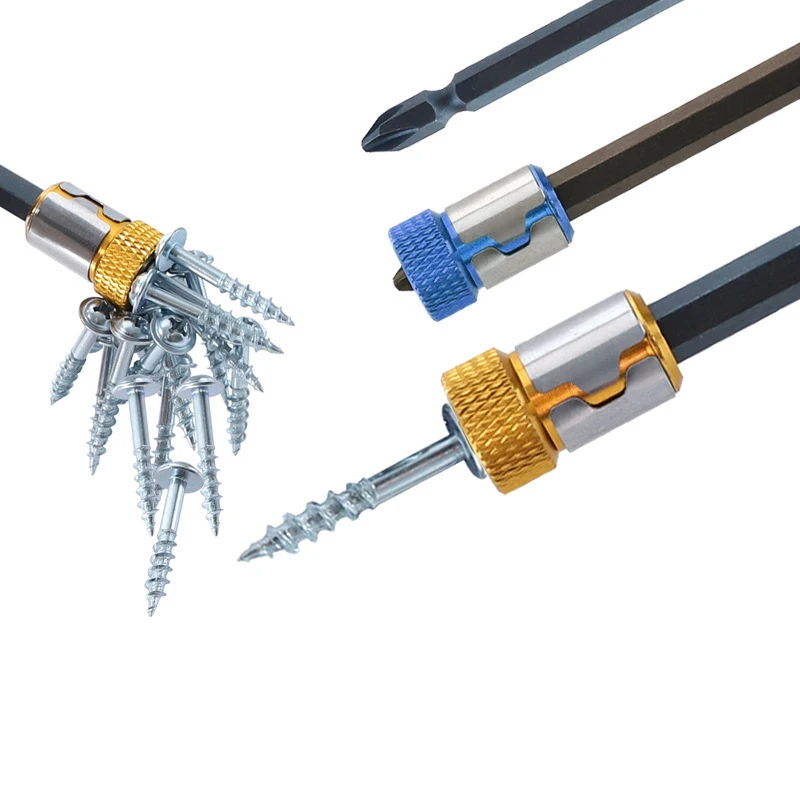 

2PCS Bit Magnetizer Screwdriver Driver Bit Magnetic Ring Screwdriver Tool Bit Magnetizer Ring Driver Bit Magnetizer Tube