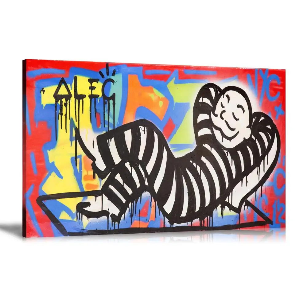 Печать на холсте Alec Monopoly Jailbird