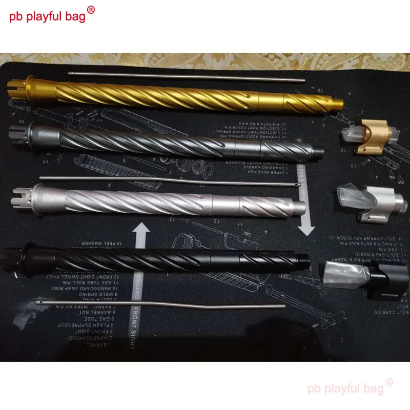 PB Playful Bag Outdoor sports gel ball gun Upgrade materials 14 reverse thread MC spiral sleeve twist tube toy Part PG51 |