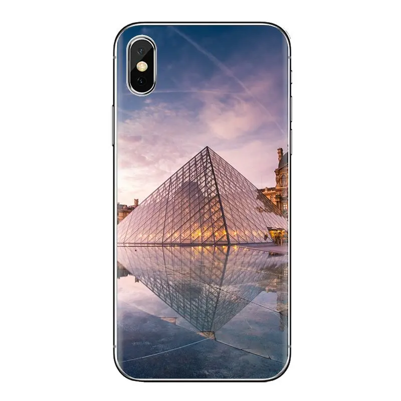 Мягкий ТПУ чехол для телефона Париж башня жалюзи huawei G7 G8 P7 P8 P9 Lite Honor 4C 5X 5C 6X Коврики