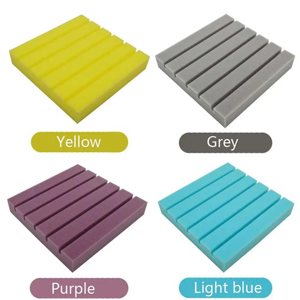 

BEIYIN [24/Pack] Groove Acoustic Foam Soundproof Panels Ceiling Sound Absorption Tiles Studios Sound Insulation Board Fireproof