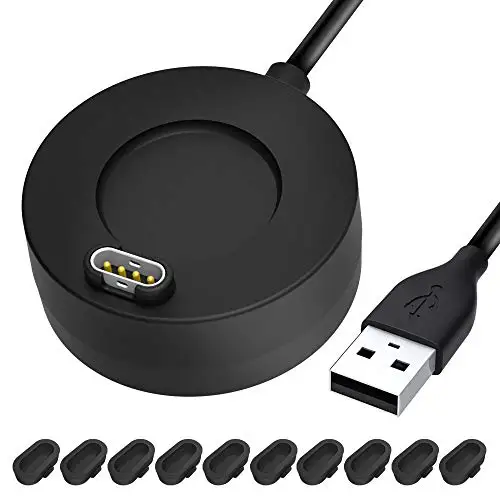Black Dust Plug Зарядная док-станция с зарядным портом протекторы 10-Pack пылезащитные заглушки для Garmin Vivoactive 3/Fenix 5 5S 5X/Forerunner 935 - Цвет: Black Dust Plug