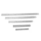 Двусторонняя измерительная линейка, металлические весы из нержавеющей стали, принадлежности для обучения, офисные канцтовары, измерительные ручные инструменты