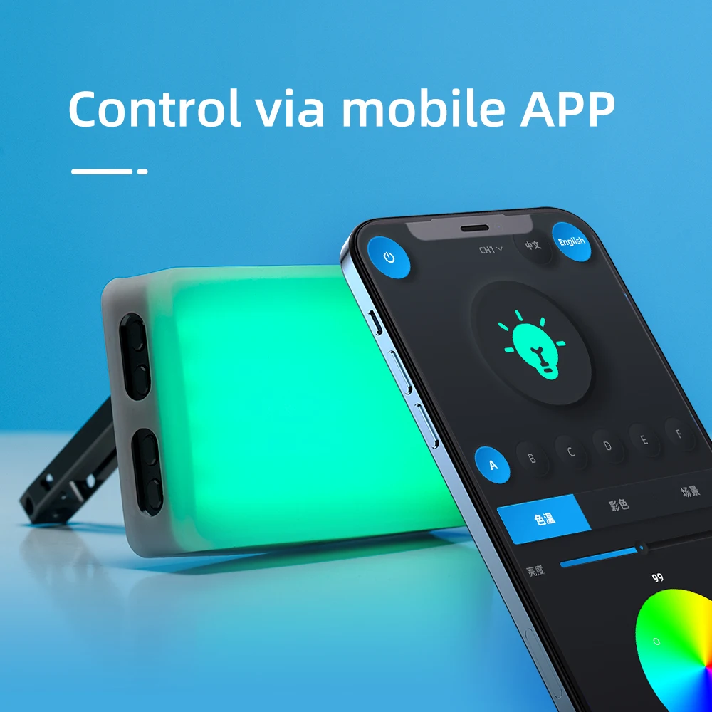 Яркий Полноцветный Светодиодный светильник AMBITFUL A1 RGB 2500K 8500K консольный кронштейн