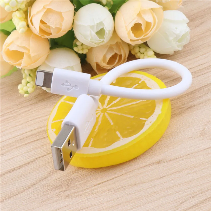 Быстрое зарядное устройство короткий кабель Micro USB/type C кабель для зарядного устройства для iPhone 6 6s 7 8 Plus X samsung Oneplus 6 15 см зарядный кабель