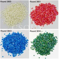 2022 ab round color stone drill diy diamond painting embroidery rhinestones colorful mosaic ab diamond resin electroplating2 8mm