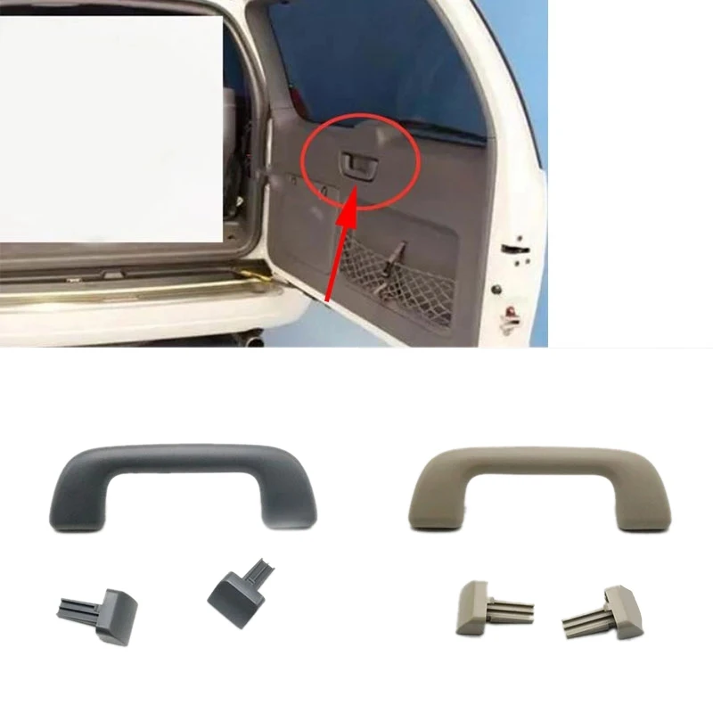 

Внутренняя отделка автомобиля, задняя багажная дверная ручка с крышкой для Toyota Land Cruiser Prado 120 2003-2009