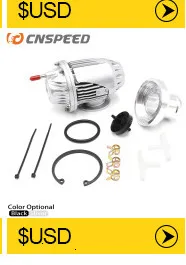 CNSPEED высокое качество выдувного адаптера для VW Golf Audi A3 TT 08-12 VAG 2,0 предохранительный клапан BOV выдувный самосвал BOV1015