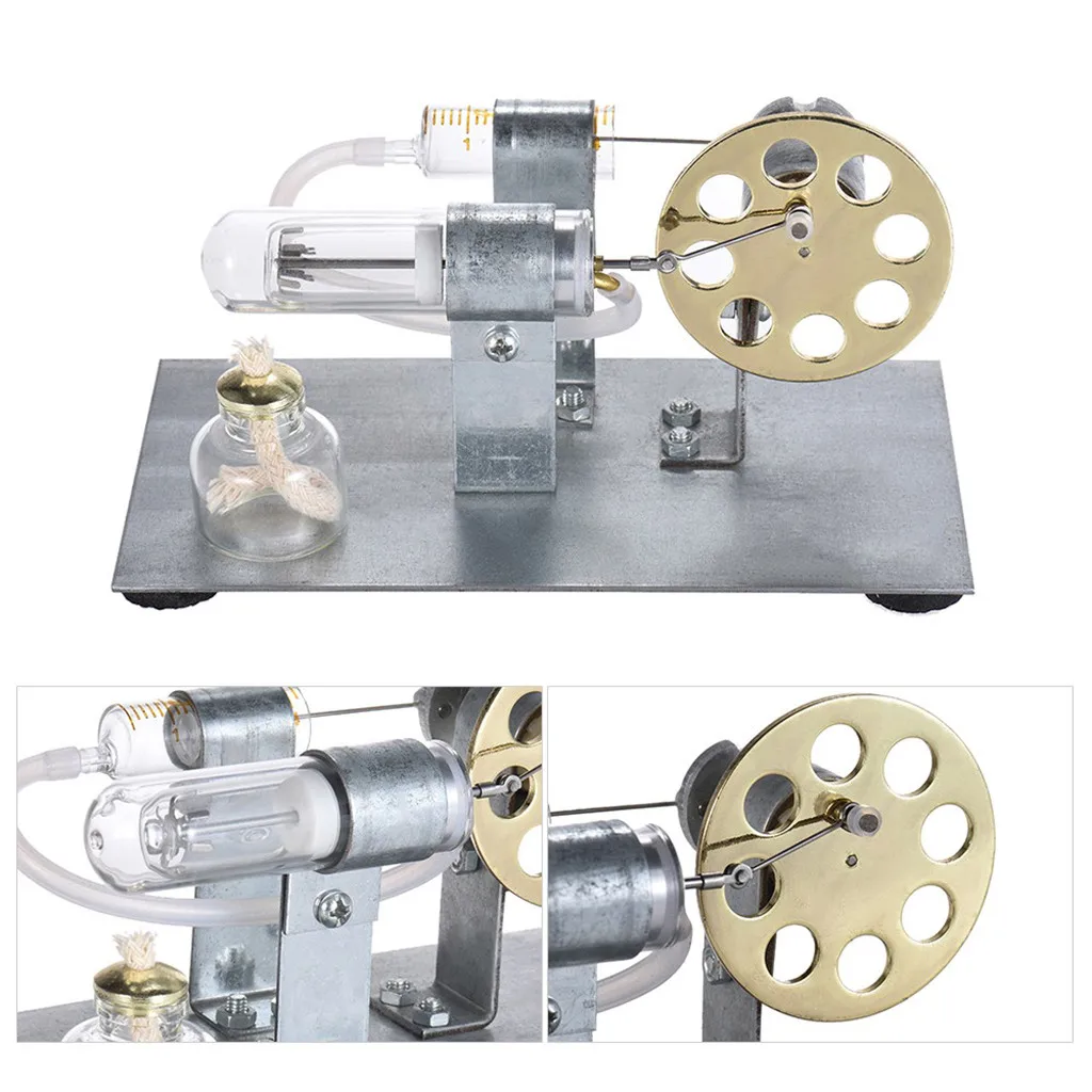 Горячий воздух Стирлинг Модель двигателя генератор Двигатель Паровая мощность