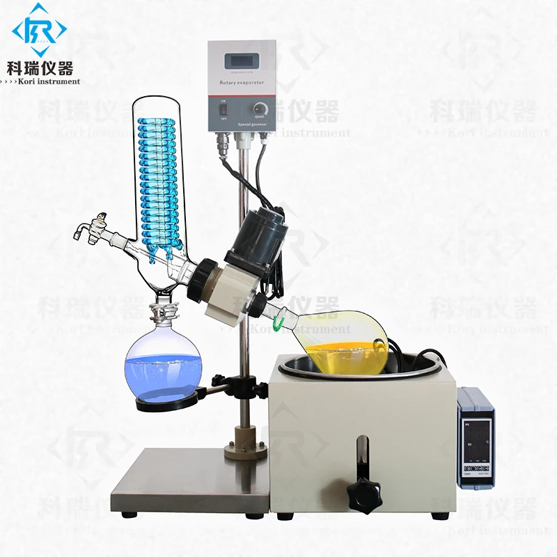 

Herbal extract Lab Molecular Distiller Glass distillation apparatus Rotary evaporator 3l