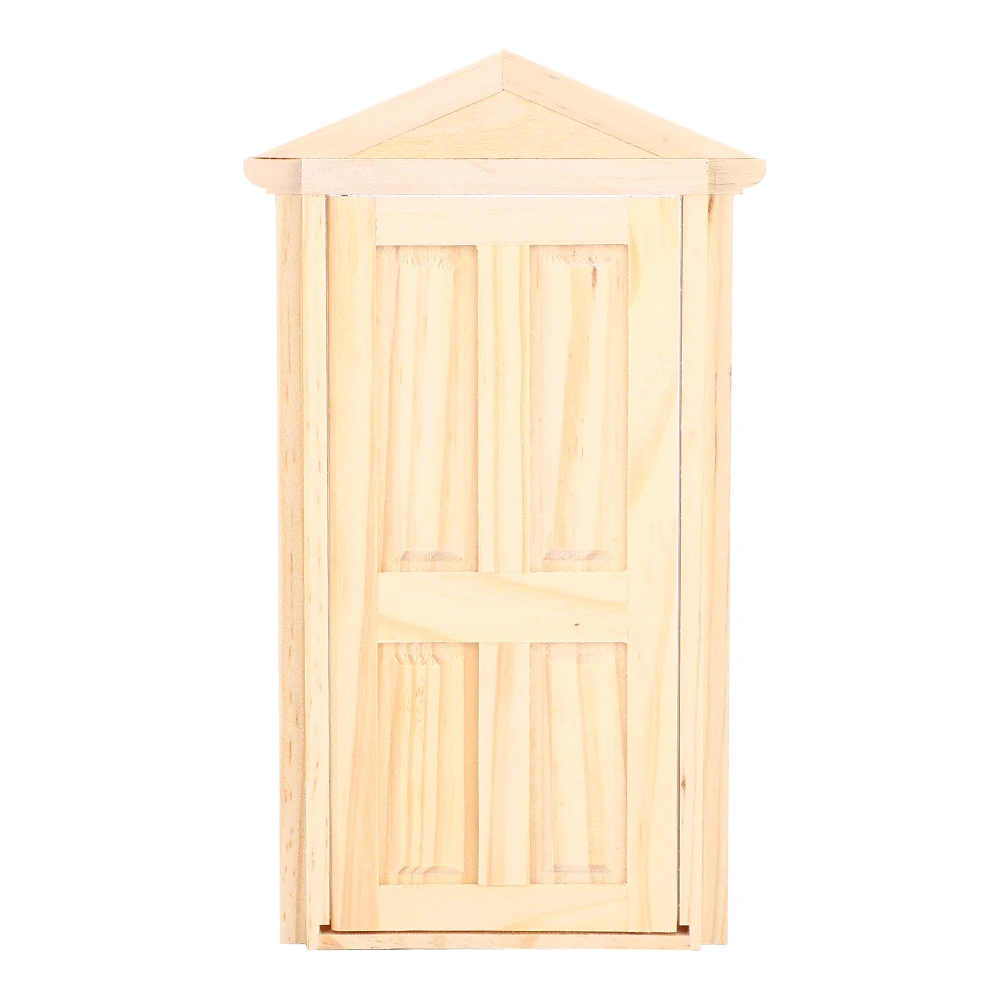 1:12 имитация миниатюры для кукольного домика двери сделай сам деревянный Spire