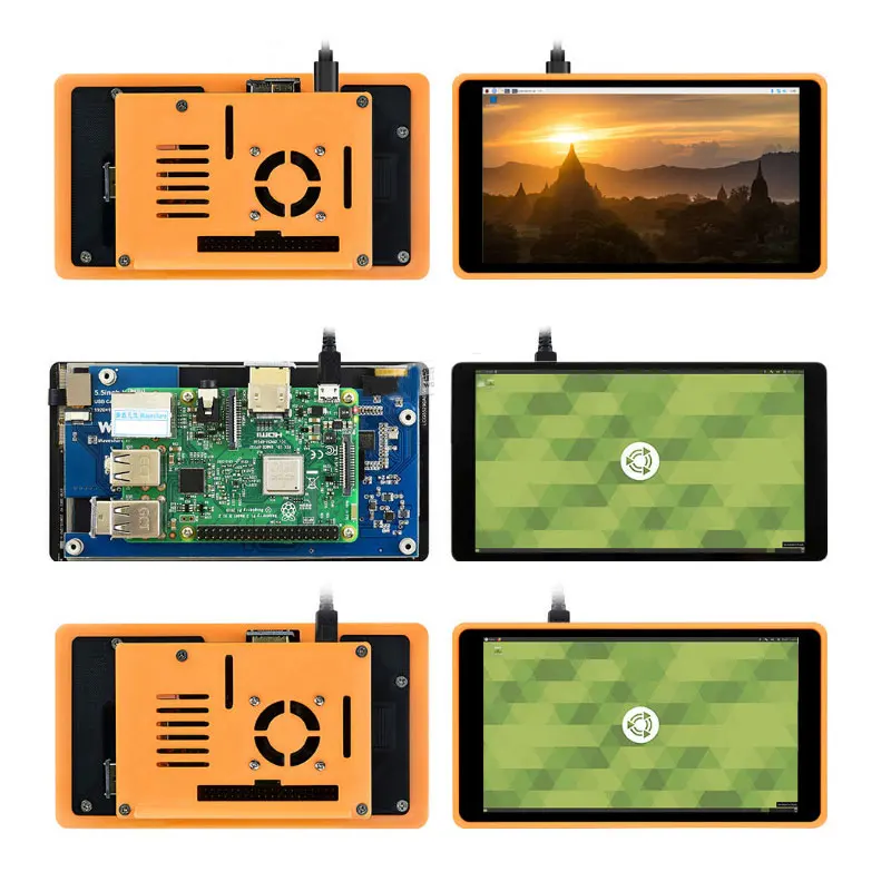 Новый емкостный сенсорный дисплей 5 дюйма AMOLED с поддержкой закаленного стекла