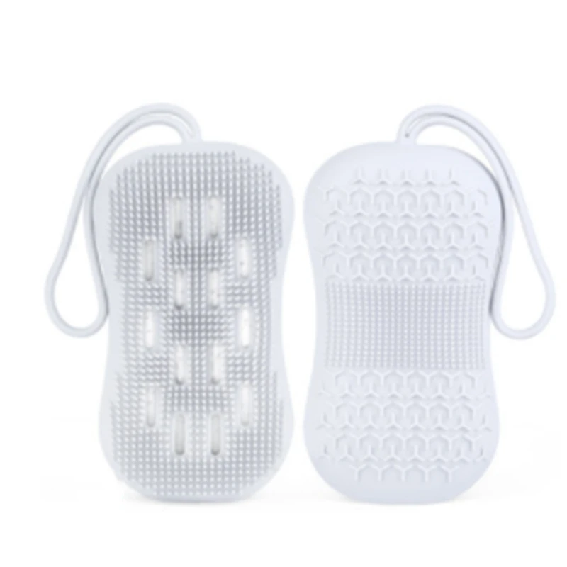 

Силиконовый скребок для тела R3MF, двухсторонняя губка для отшелушивания ванны, душа