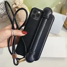 Luxury Brand Designer Handmade Genuine Leather Case for iPhone 12 11 Pro XS Max XR 7 8 Plus Cover with Strap Phone Accessory Bag Luxury Brand Designer Handmade Genuine Leather Case for iPhone 12 11 Pro XS Max XR 7 8 Plus Cover with Strap Phone Accessory Bag