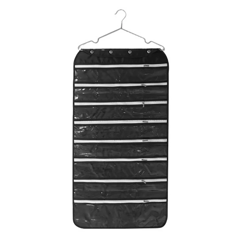 

56 Pocket Jewelry Hanging Organizer Jewelry Display Storage Bag Earrings Ring Necklace Bracelet Organizer Display