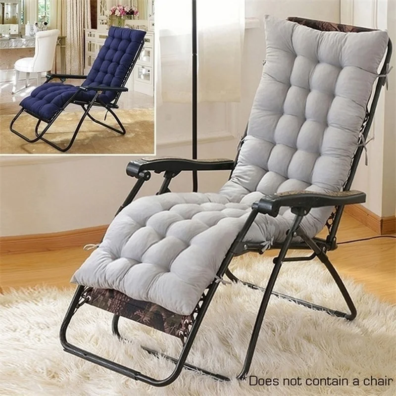 Lounge Chair Cushion Double-sided Pad Lunch Break Folding Beds Cot Camping Outdoor Chaise pad | Дом и сад