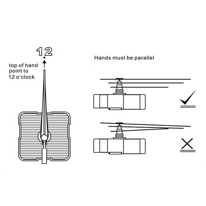 Quartz Clock Movement Mechanism Hands Wall Repair Tool Parts Silent Kit Set DIY | Дом и сад