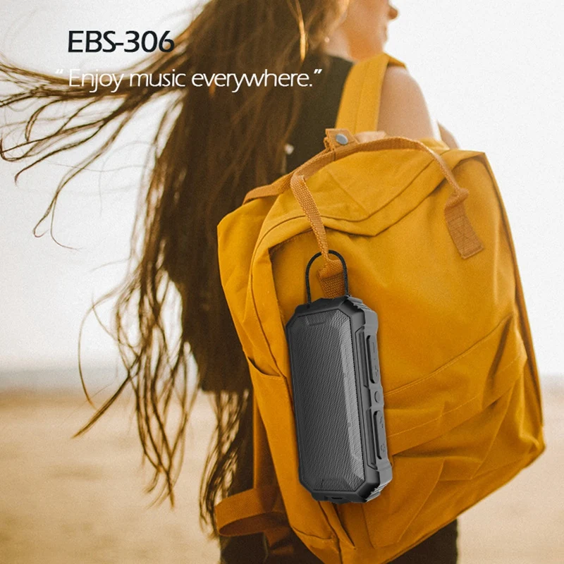 Портативный Bluetooth беспроводной динамик 10 Вт супер бас с 1200 мАч IPX4 Bulit in Handle Speaker