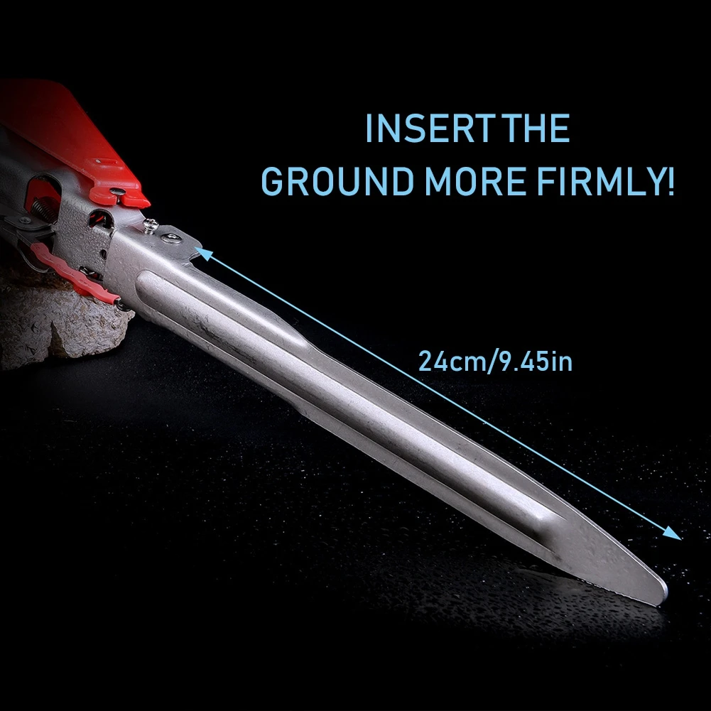 

Fishing Rod Frame 360 Degree Adjustable Folding Support Fishing Rod Automatic Spring Fixed Fishing Rod Frame