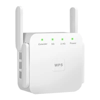 alloyseed 2 45ghz wireless wifi repeater range extender 1200mbps wi fi amplifier router 802 11acabgn wi fi signal booster