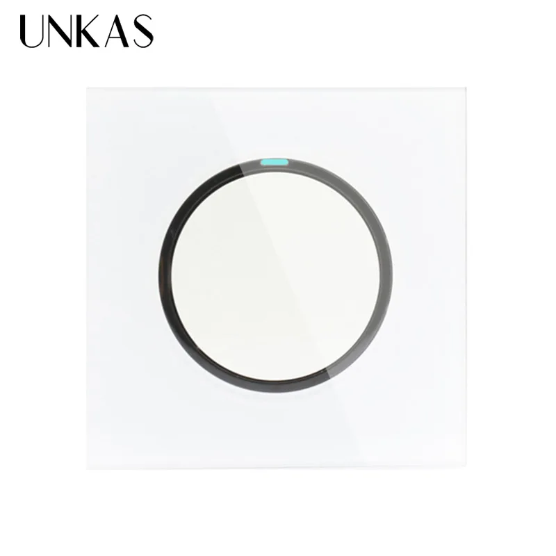 UNKAS 2019 Новое поступление кристальная стеклянная панель 1 комплект способ