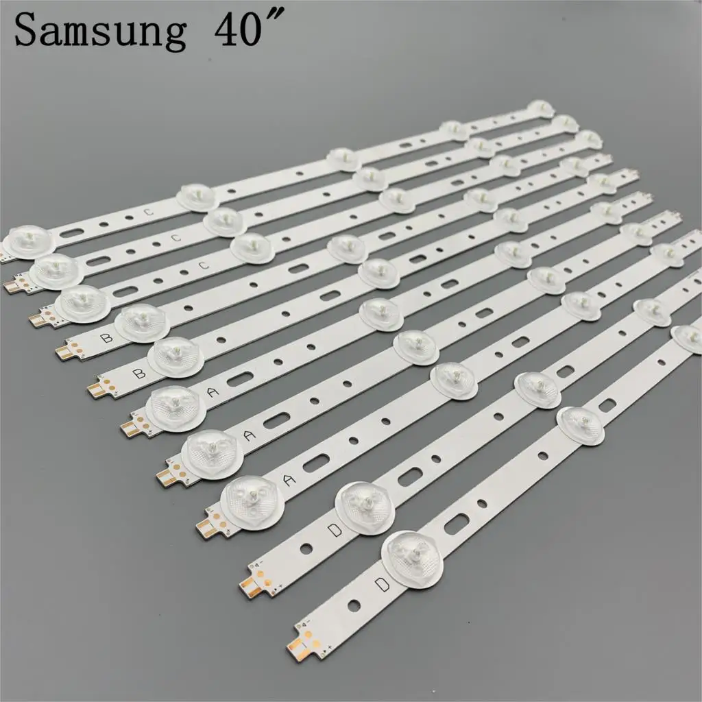 

LED backlight strip For Samsung 40" TV 4/5lamp SVS400A73 40D1333B 40L1333B 40PFL3208T LTA400HM23 SVS400A79 40PFL3108T/60 New