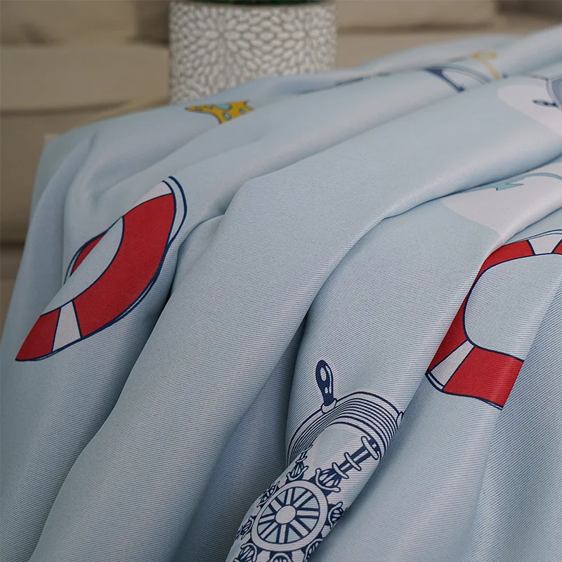 Современные детские занавески с пропеллерами для гостиной столовой спальни. -