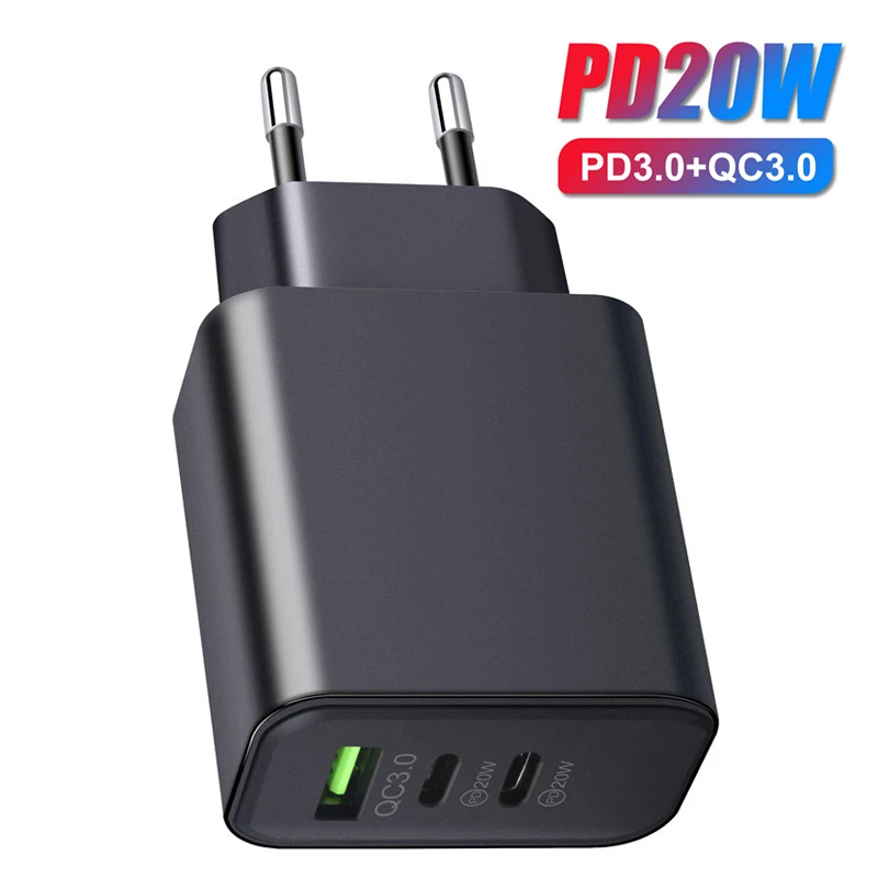 

Сетевое зарядное устройство с USB-портом и поддержкой быстрой зарядки, 40 Вт, 3,0