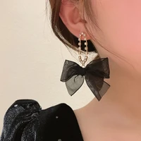 bowknot pendant earrings new simple fashion jewelry 2021 for women