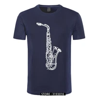 gold saxophone jazz music tees funny oversized t shirt japanese clothes streetwear t shirts for men 3d print t shirt