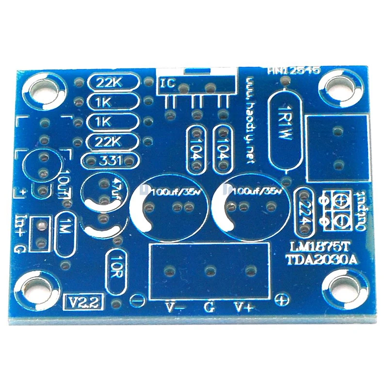 LM1875T Mono audiophile power amplifier board speaker PCB making DIY electronic kit | Other Accessories