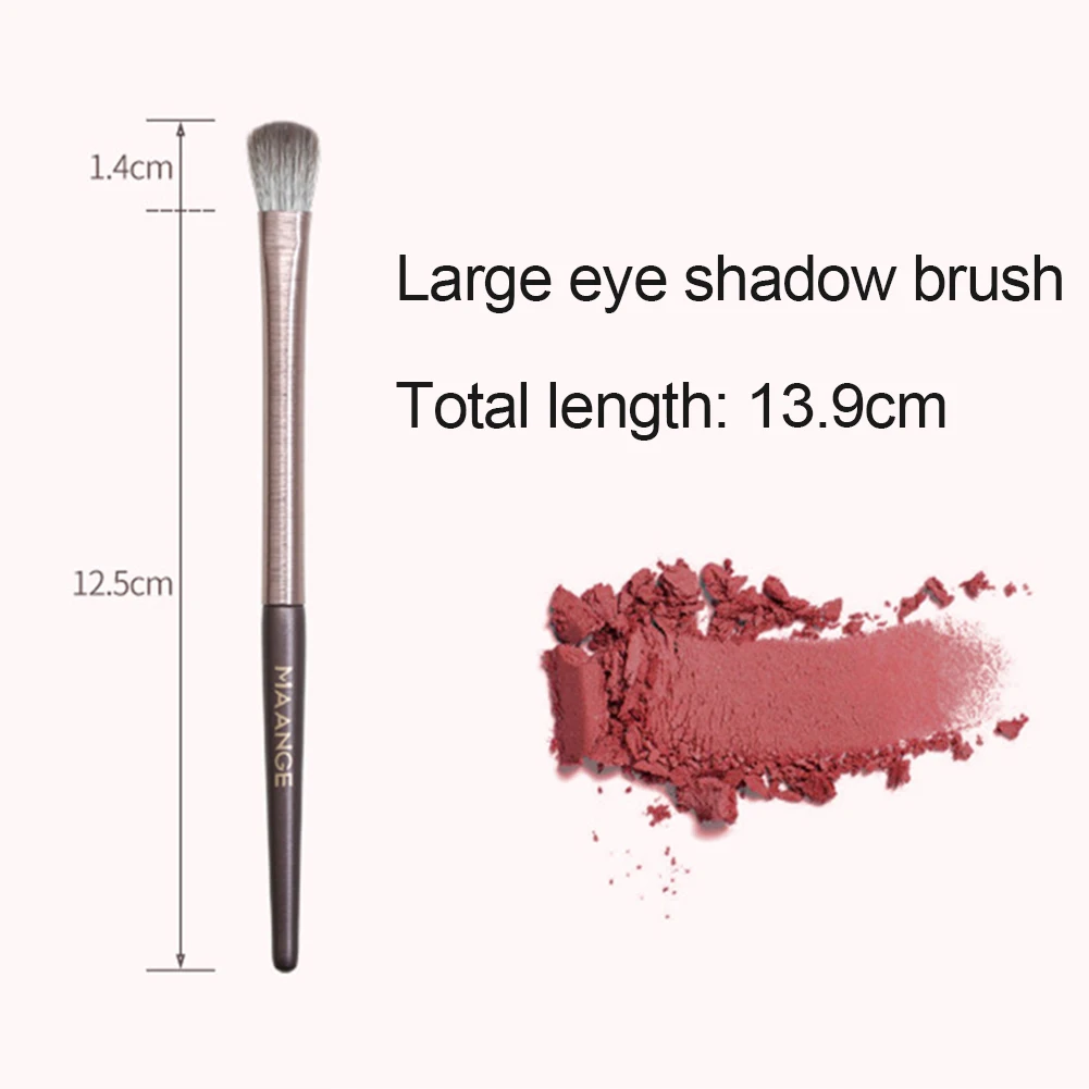 

MAANGE 10Pcs Face Makeup Brushes Set Foundation Eyeshadow Powder Blush Soft Brush Makeup Tool Kit Cosmetics for Women