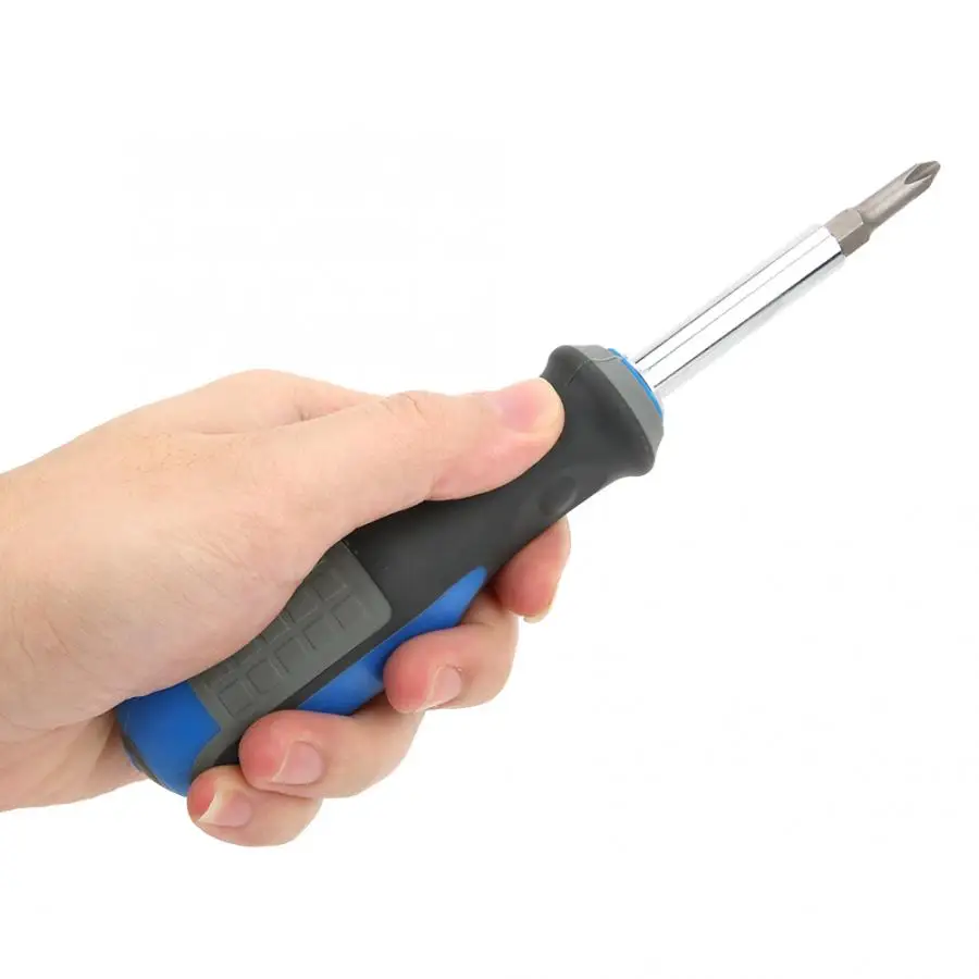 

6 in 1 Multifunction Screwdriver Slotted Crossed Screw Driver Bits Auto Repair