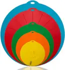 Крышки силиконовые на присоске, без БФА, 5 шт.