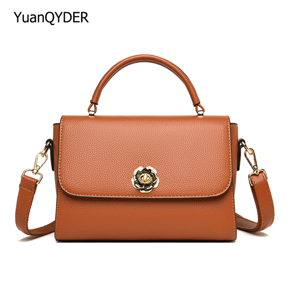 

2021 New Multifunctional Ladies Shoulder Bag Luxury Designer High Quality Leather Women's Handbag Fashion Messenger Female Bags