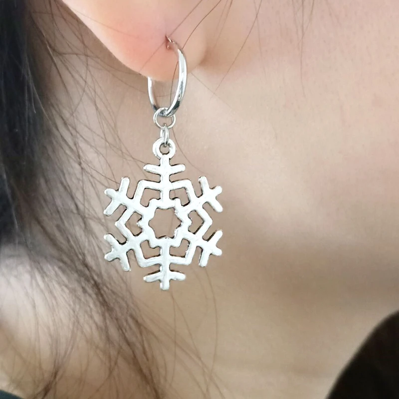 Женские серьги кольца SOHOT винтажные с подвеской в виде подсолнуха пальмы кактуса