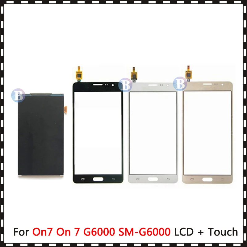 Новый высококачественный 5 ''ЖК дисплей для Samsung Galaxy On7 On 7 G6000 SM с сенсорным