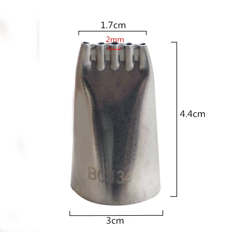 Нержавеющая сталь пять отверстий линии рисунок насадки фон с изображением
