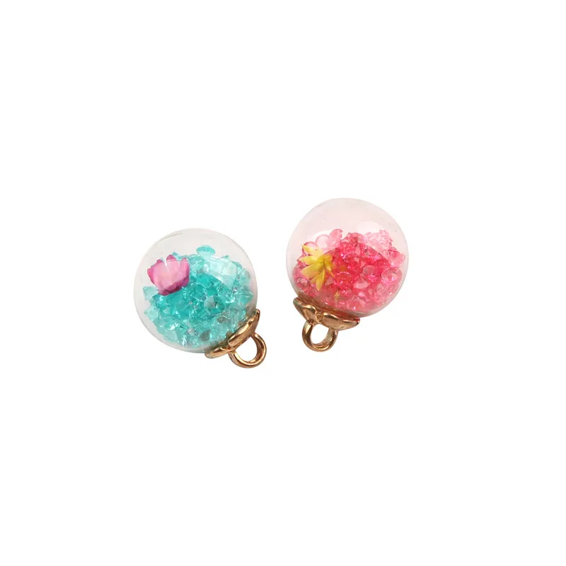 Dreamy цветные акриловые бусины стеклянный шар брелок кольцо кулон ручной работы DIY