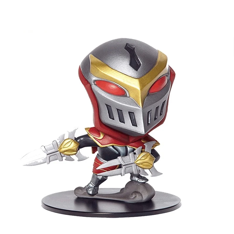 

LoL League of Legends Zed аниме Строительная Модель персонажа, коллекционные модели игрушек, настольные украшения, аниме фигурки