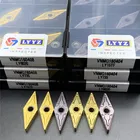 Токарный инструмент VNMG160404  VNMG160408 MA, карбид вольфрама, токарный резец Tokarnyy, режущий инструмент с ЧПУ, 10 шт.